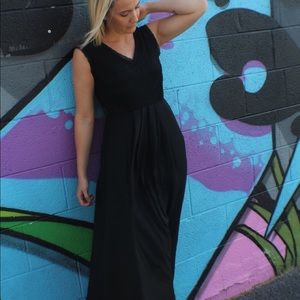 Gorgeous lace and sheer gown